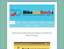 Tablet Screenshot of bikedatrock.com